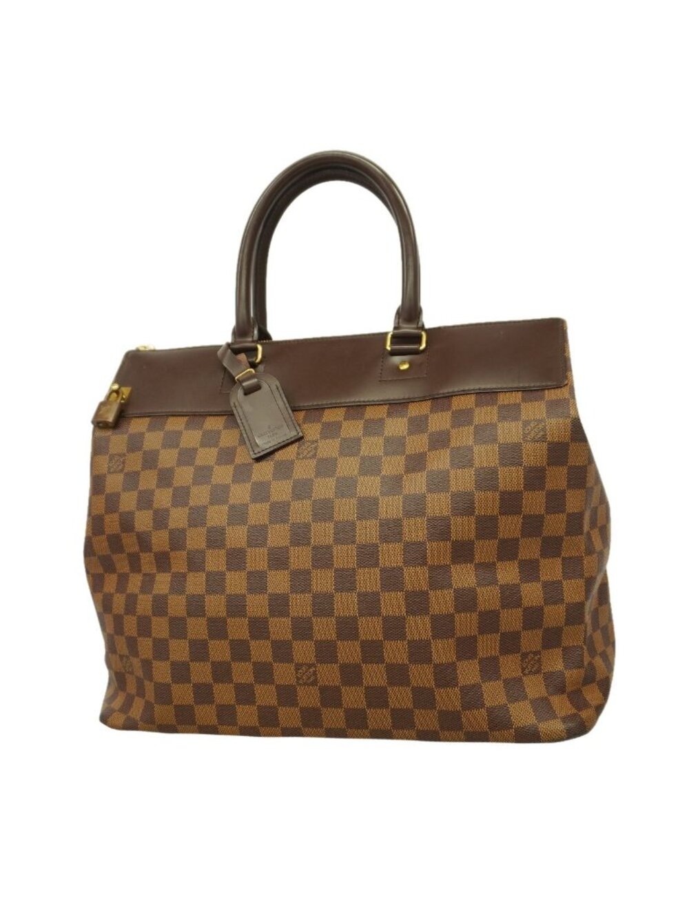 Louis Vuitton Boston Bag Damier Greenwich PM Ebene